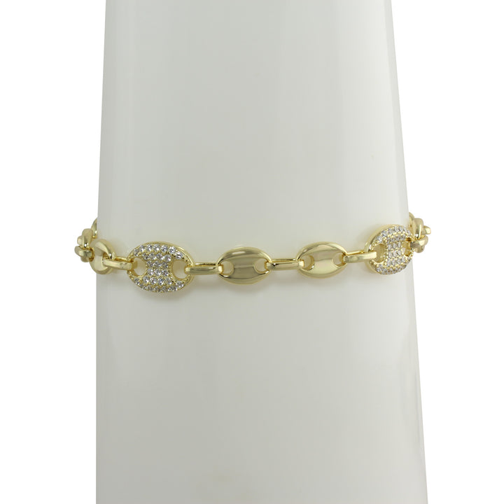 PAVÈ LINK MARINER BRACELET