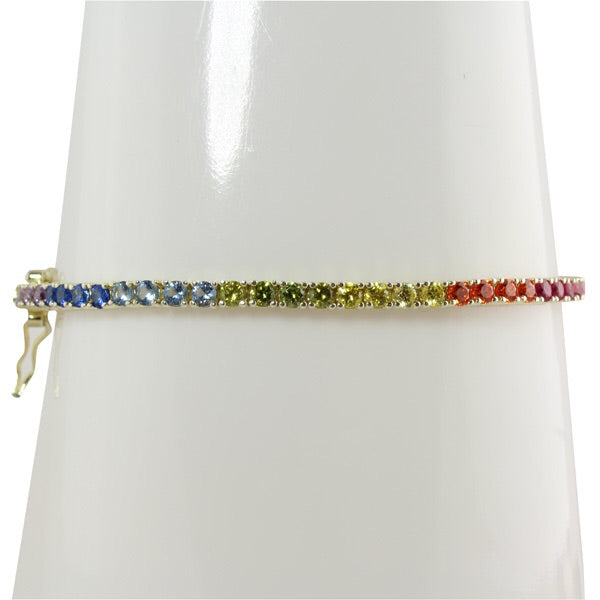 RAINBOW TENNIS BRACELET