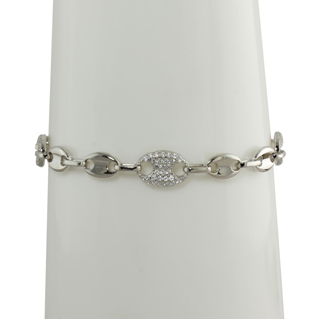 PAVÈ LINK MARINER BRACELET