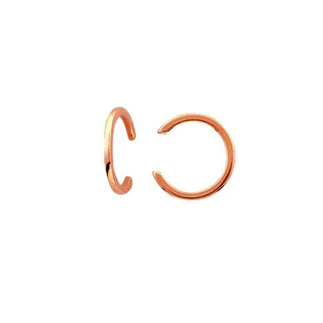 POLISHED GOLD EAR CUFF 14k