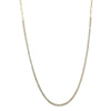 14K PAPERCLIP TENNIS NECKLACE