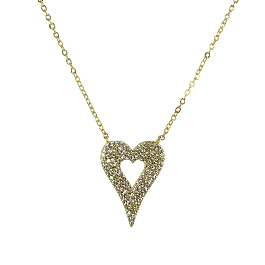 cutout center heart