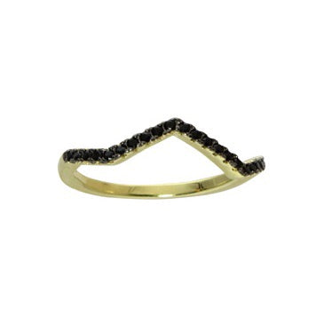 ZIGZAG STACKING RINGS