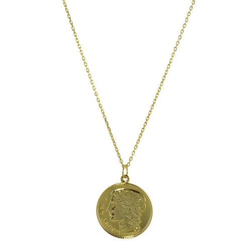 LARGE COIN NECKLACE