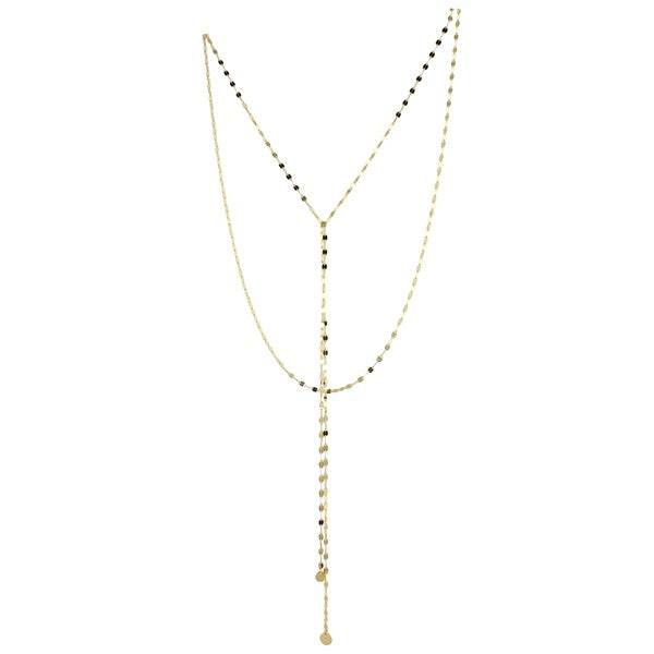 long double strand lariat