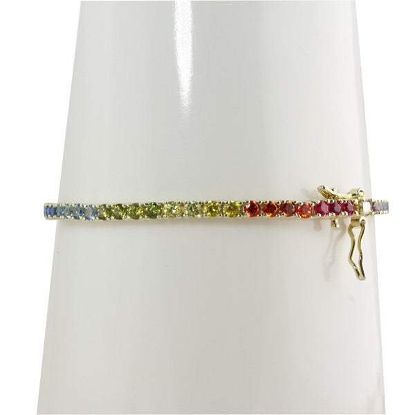 RAINBOW TENNIS BRACELET