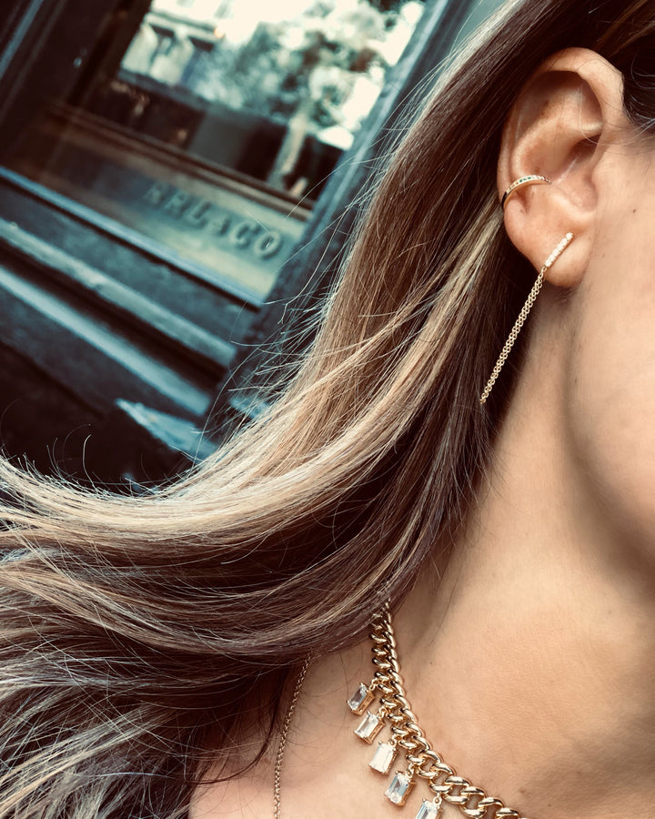 front to back earring