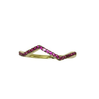 ZIGZAG STACKING RINGS