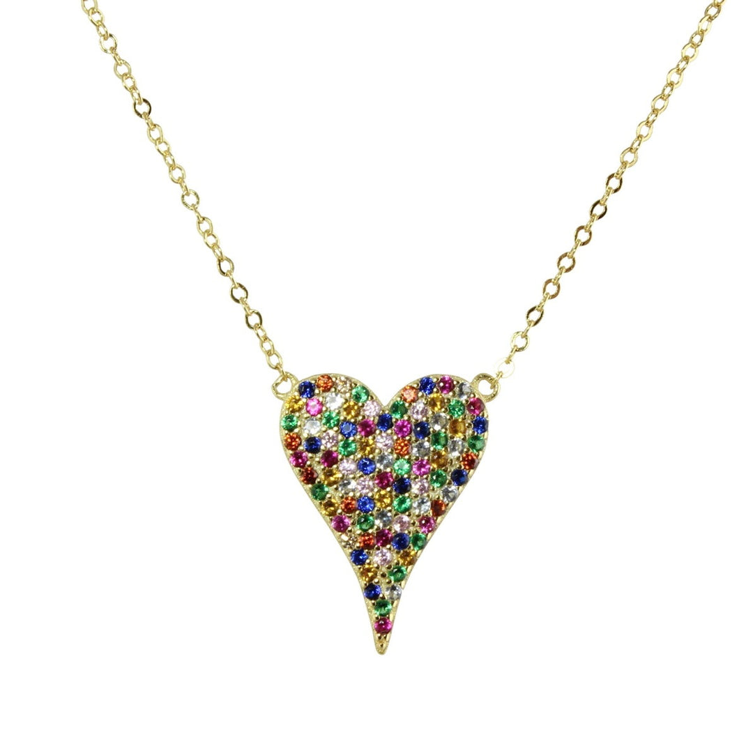 CONFETTI HEART NECKLACE