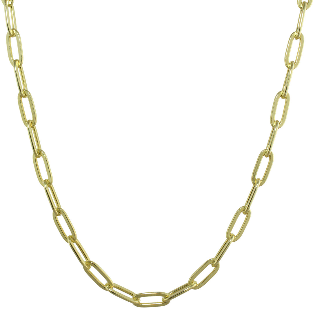 CHUNKY PAPERCLIP NECKLACE
