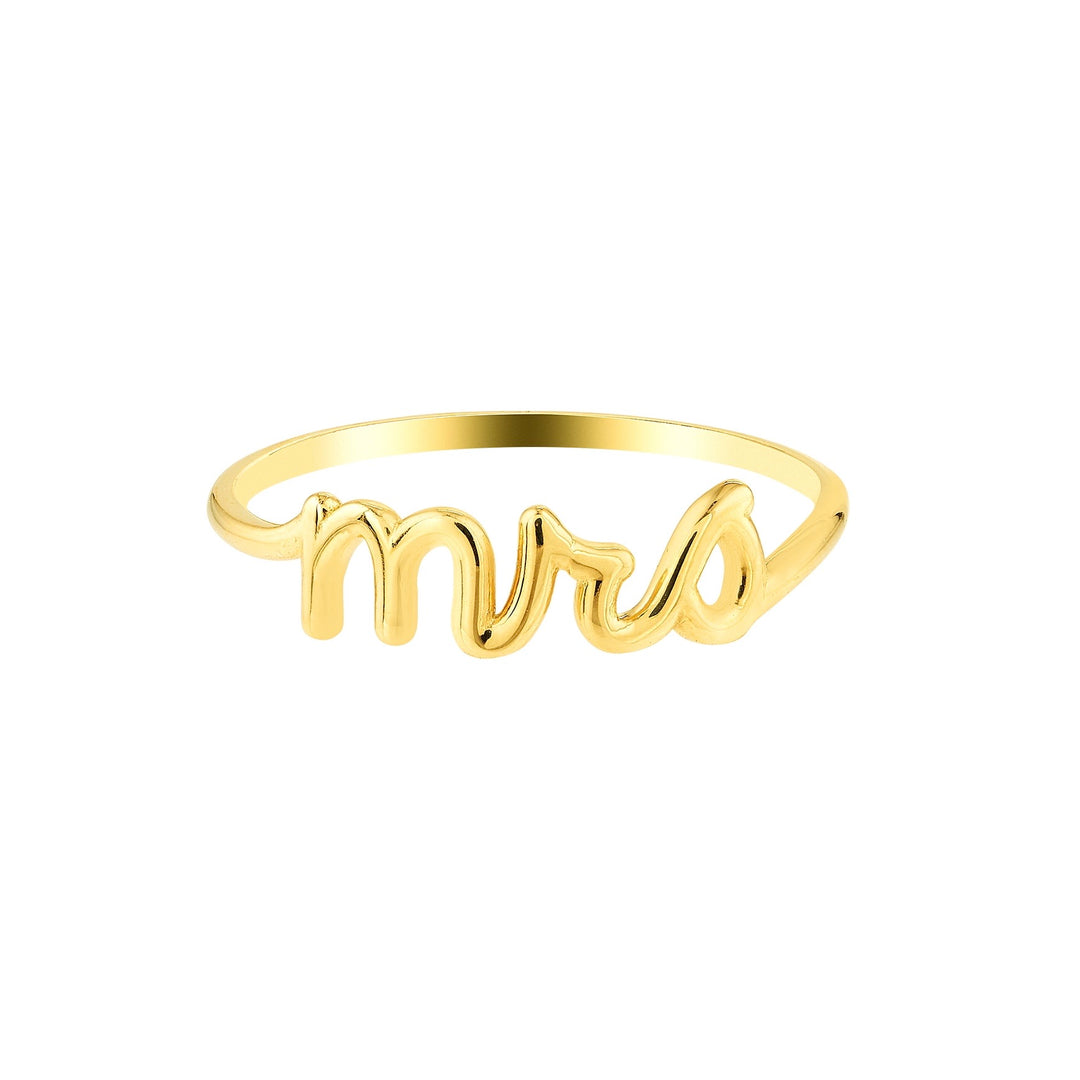 MRS gold ring 