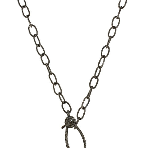 LABORADORITE EYE NECKLACE - adammarcjewels
