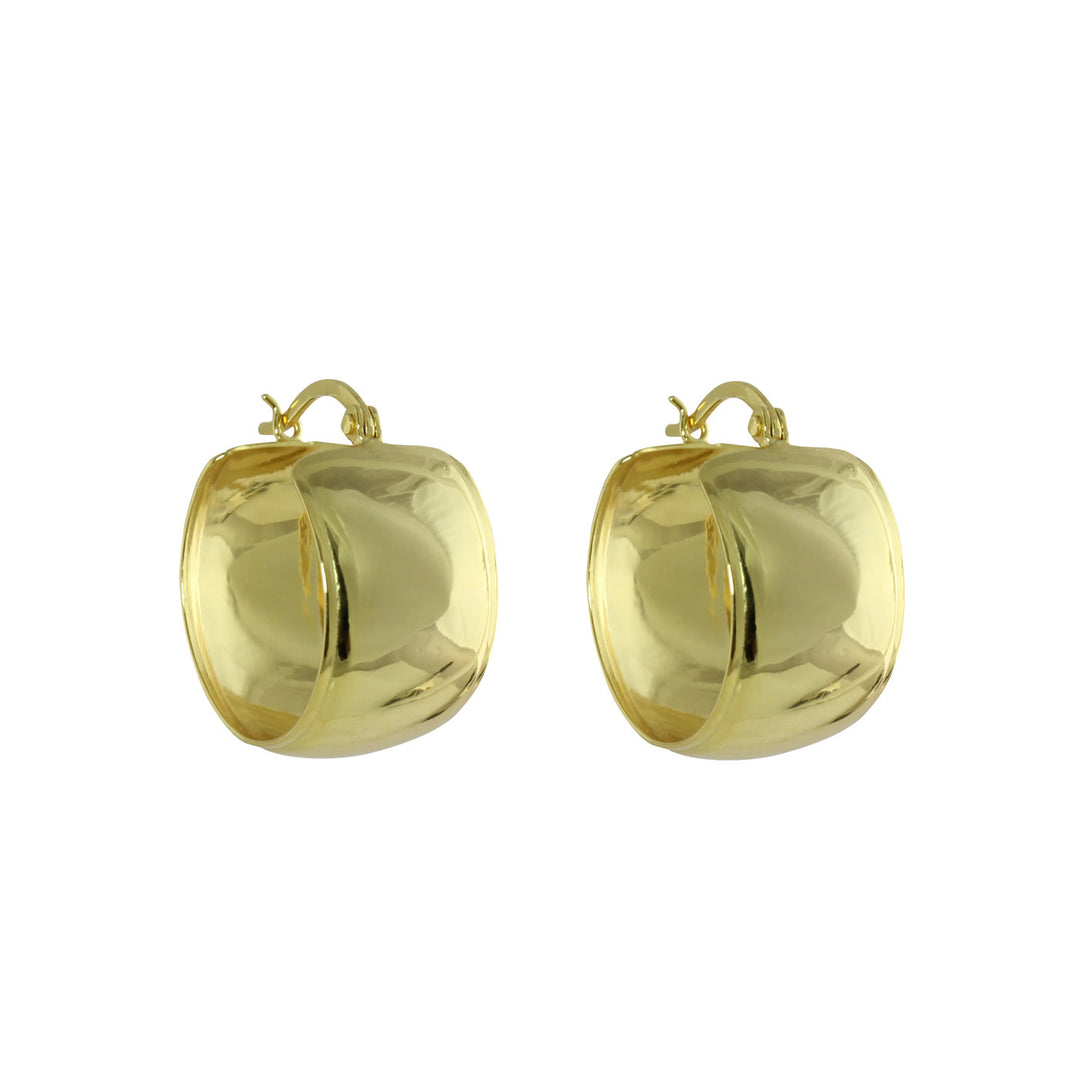 WIDE SMALL HOOPS