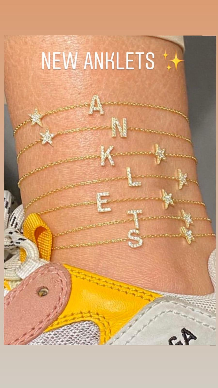 INITIAL ANKLET