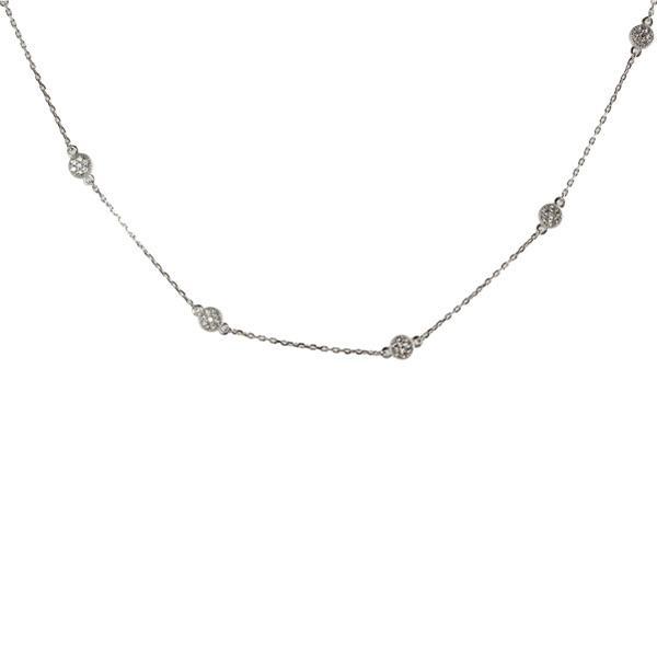 PAVE STATION NECKLACE
