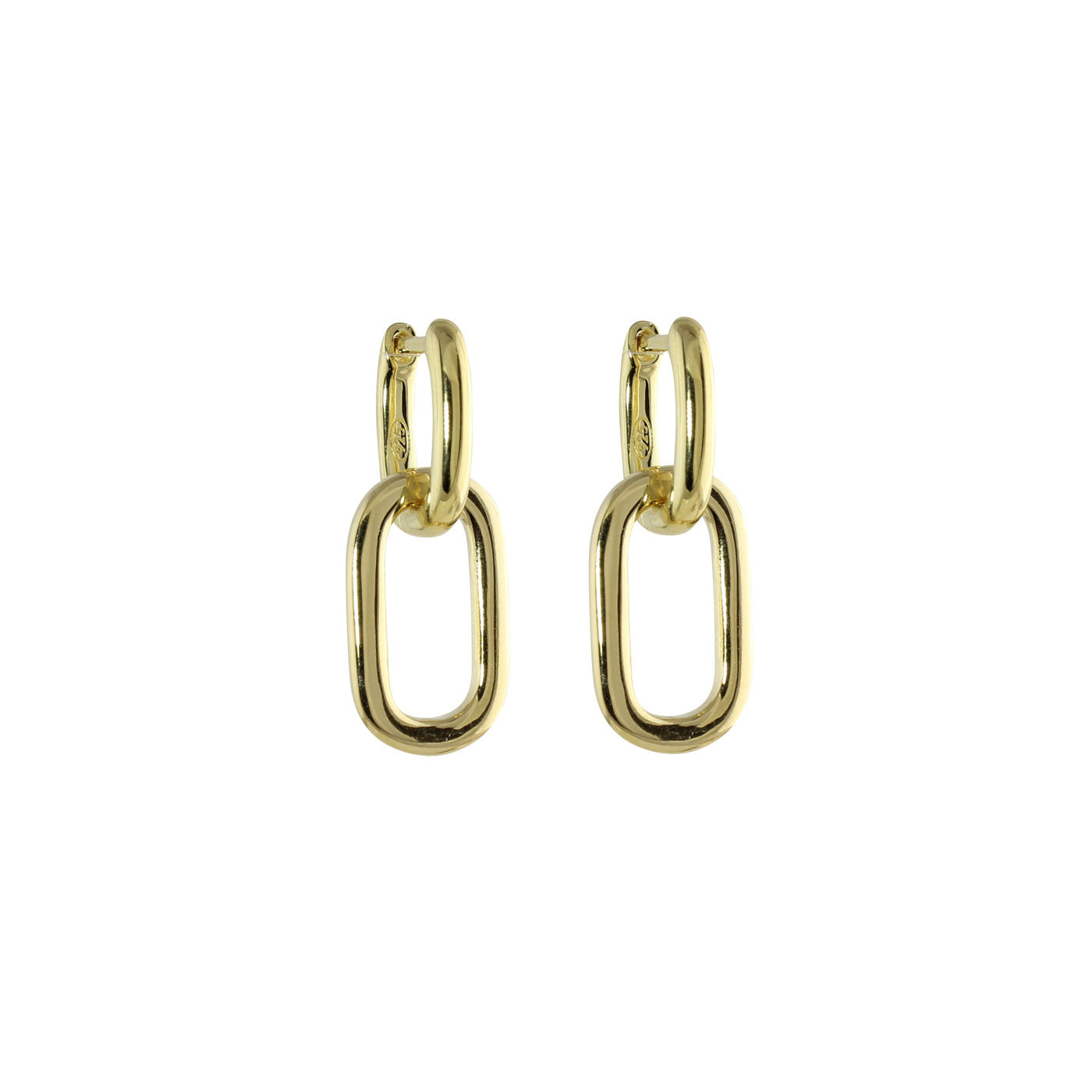DOUBLE LINK EARRINGS – Adam Marc