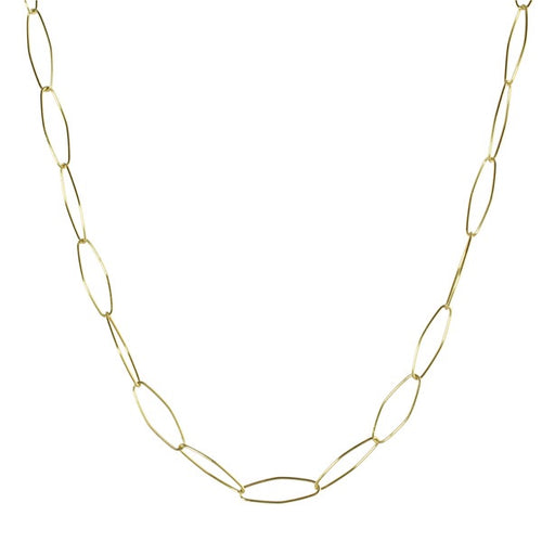 THIN LARGE LINK NECKLACE