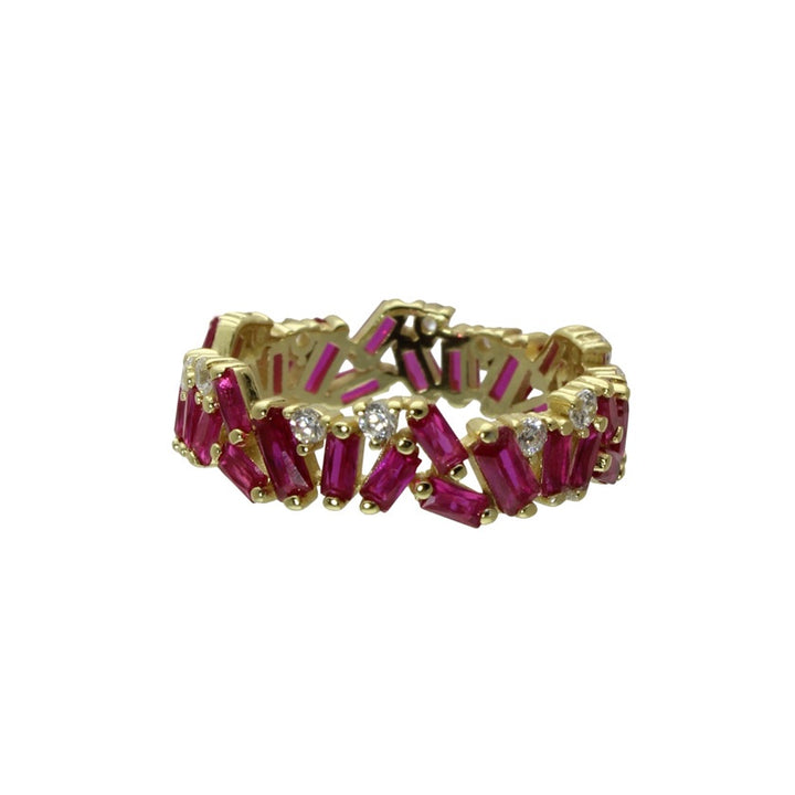 FANCY JAGGED BAGUETTE BANDS