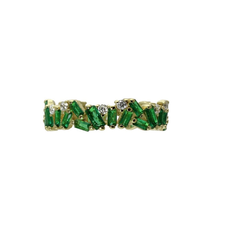 FANCY JAGGED BAGUETTE BANDS