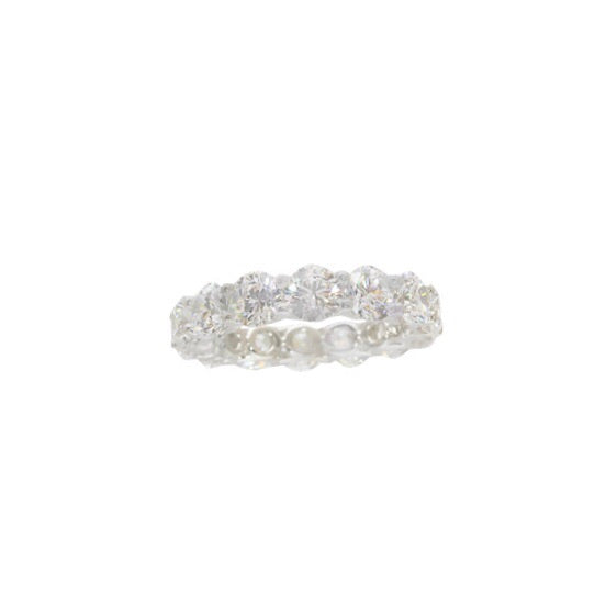 LARGE ROUND ANNIVERSARY BAND - adammarcjewels