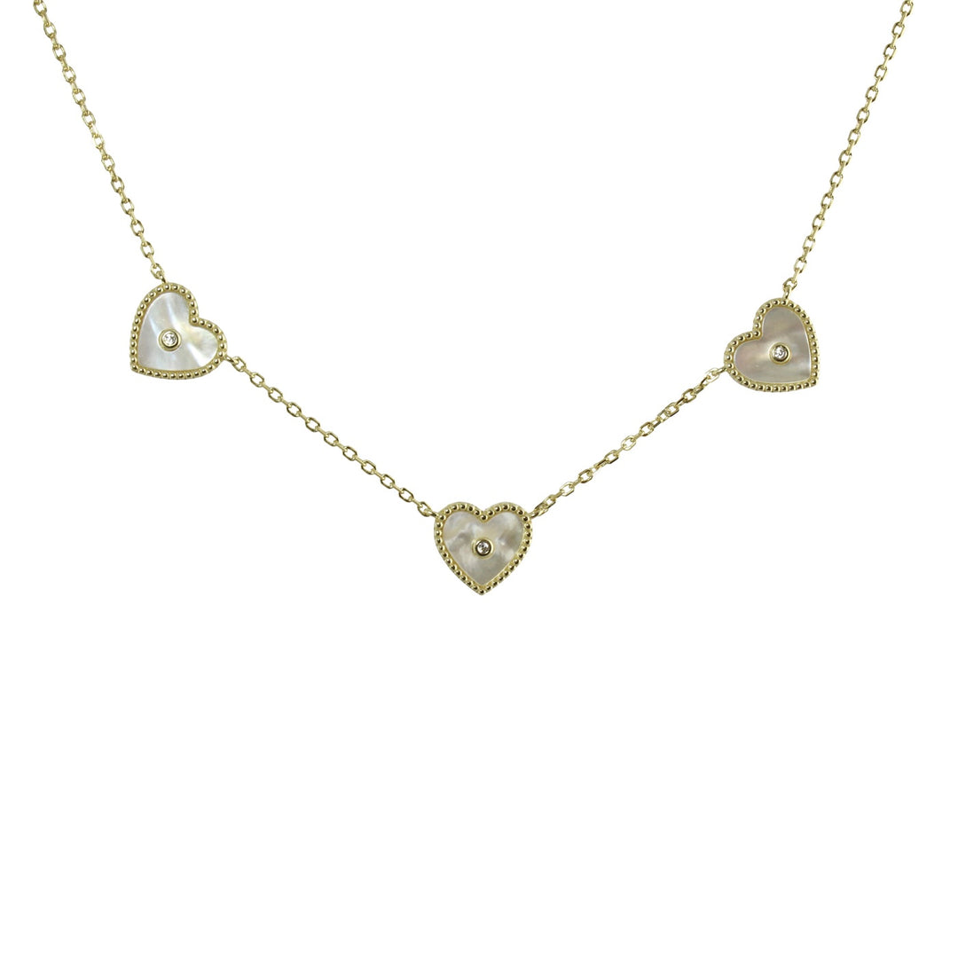 HEART STATION NECKLACE