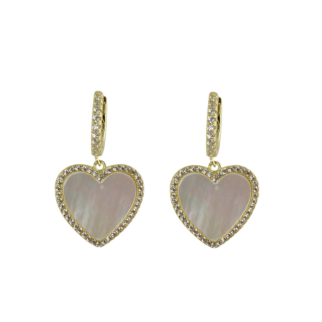 ENAMEL HEART HUGGIES