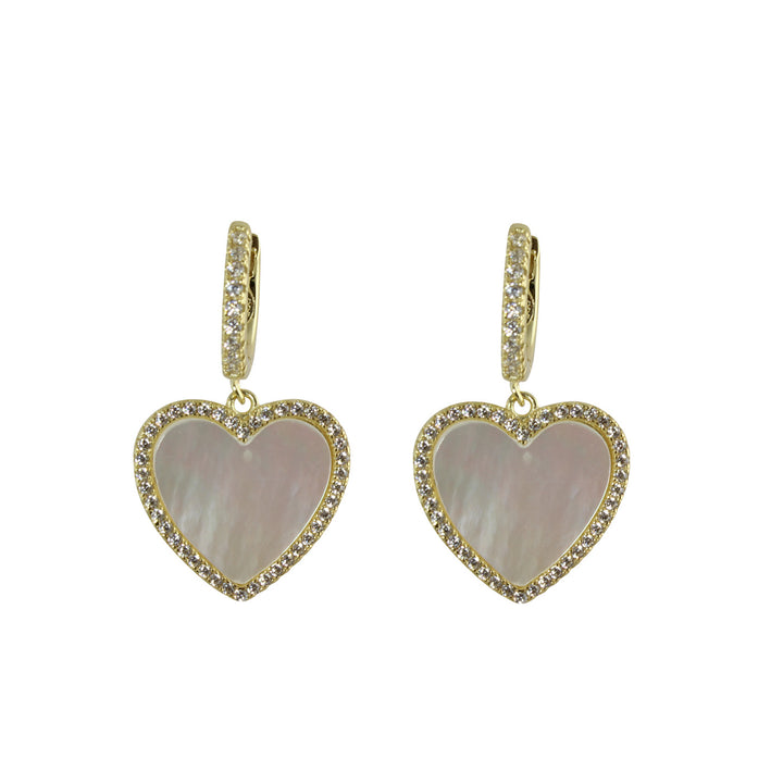ENAMEL HEART HUGGIES