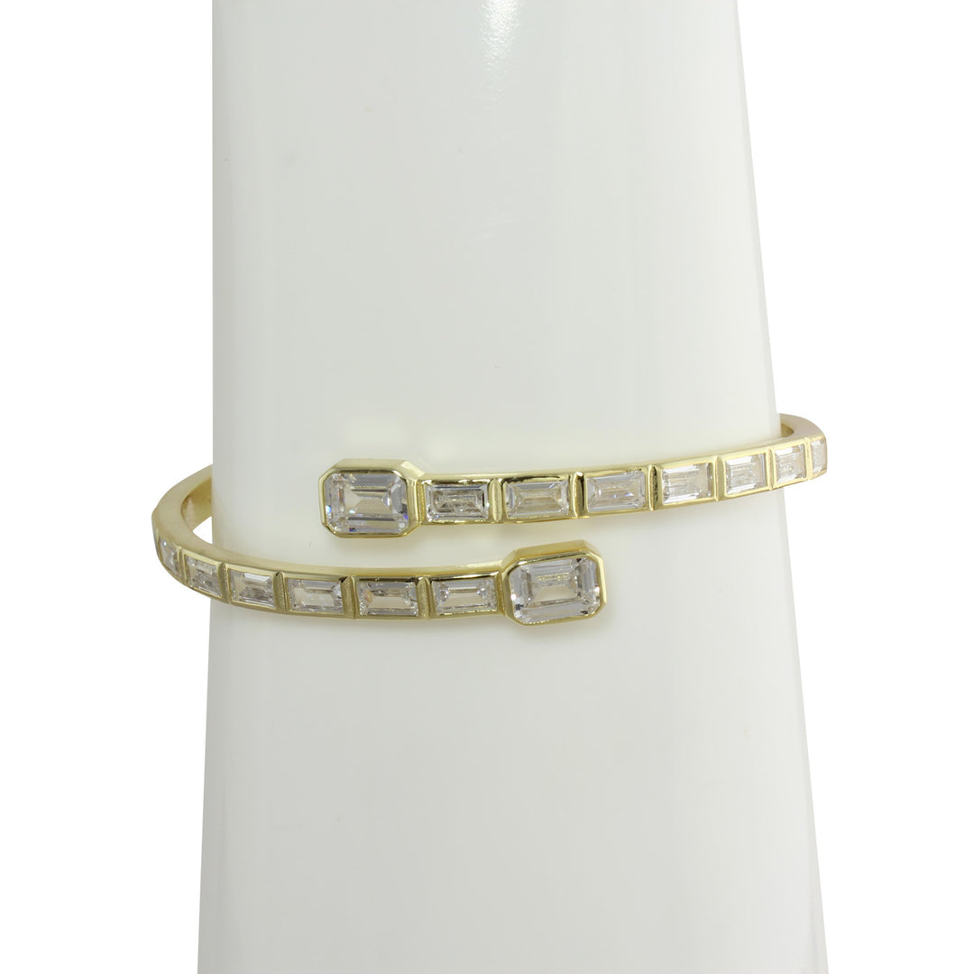 BAGUETTE WRAP BANGLE