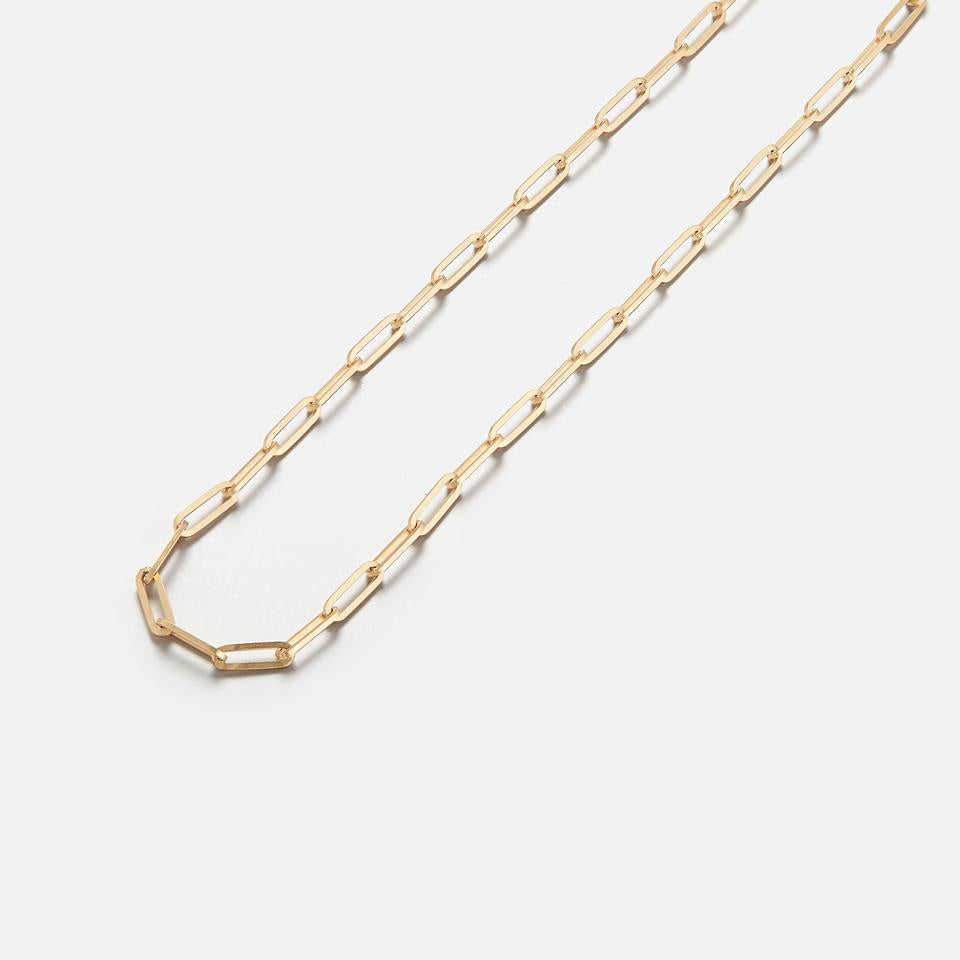 paperclip NECKLACE - adammarcjewels