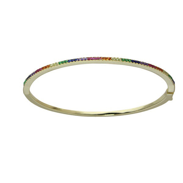 THIN RAINBOW BANGLE