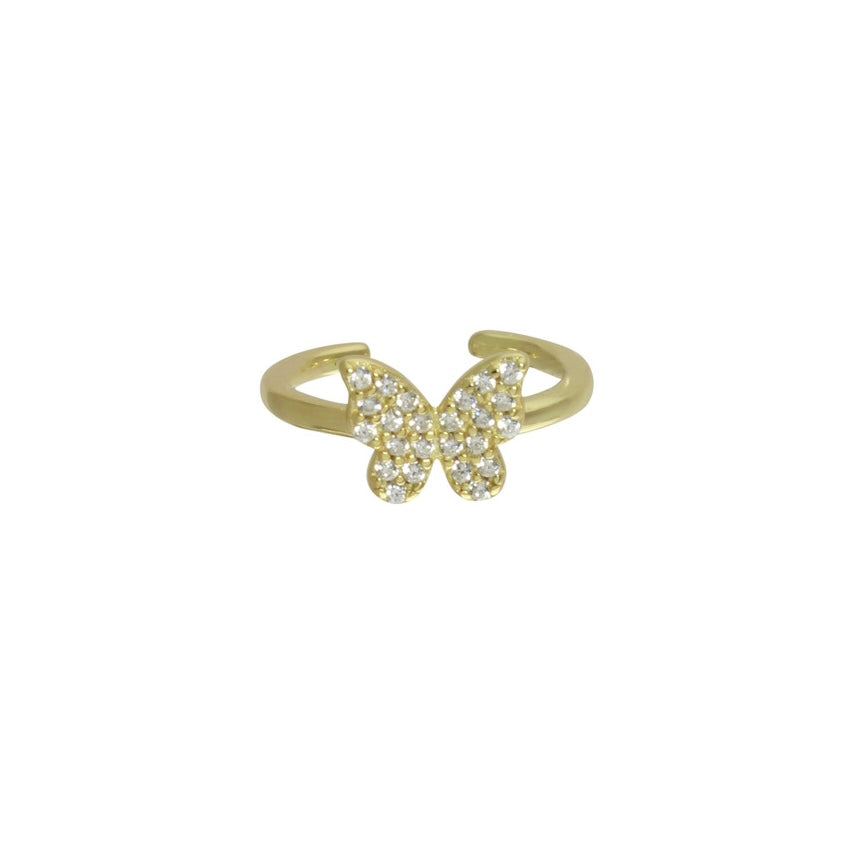 BUTTERFLY EAR CUFF