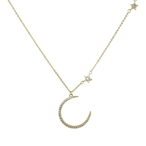 moon & stars necklace