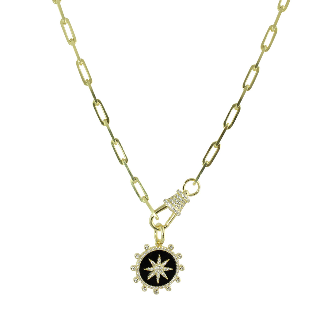 black onyx necklace 