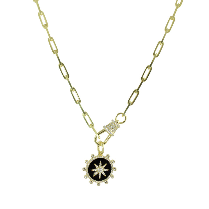 black onyx necklace 