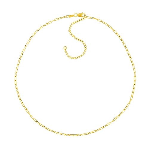 14K MINI LINK CHOKER