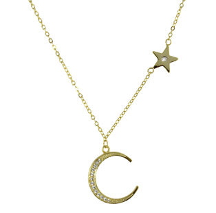 MOON &amp; STAR NECKLACE