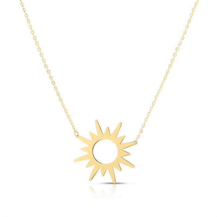 sunburst necklace