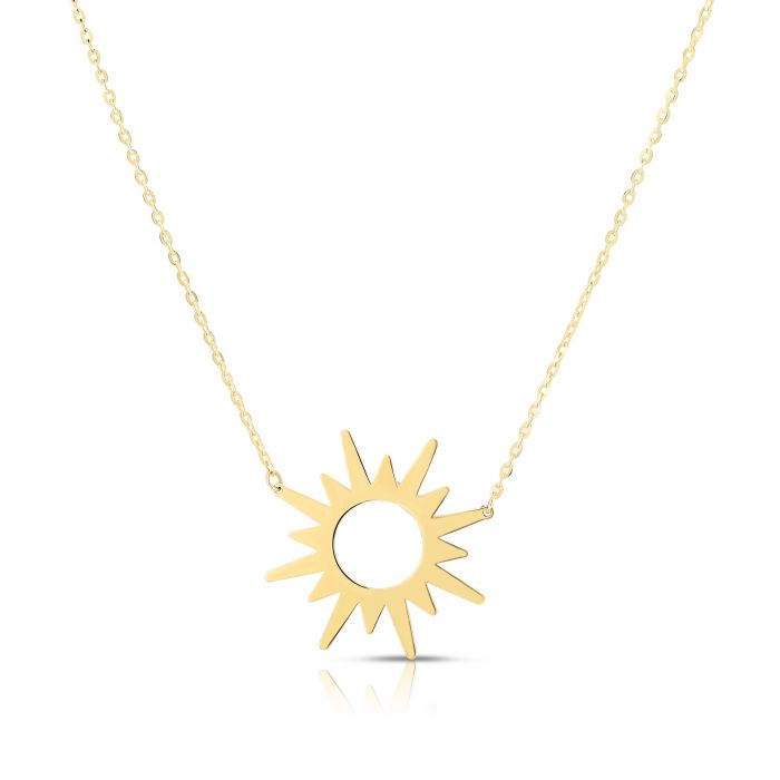 sunburst necklace